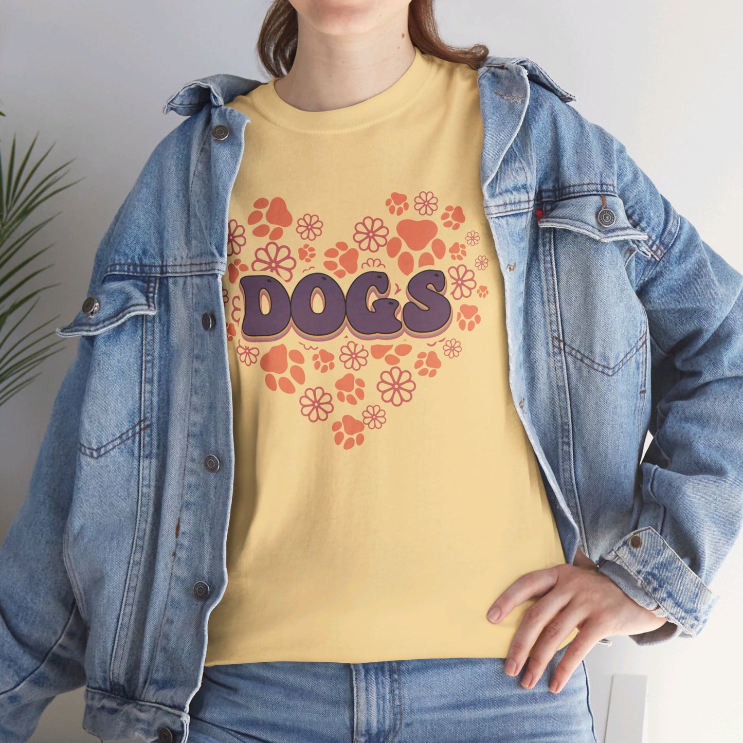 Unisex Heavy Cotton Tee, Dogs