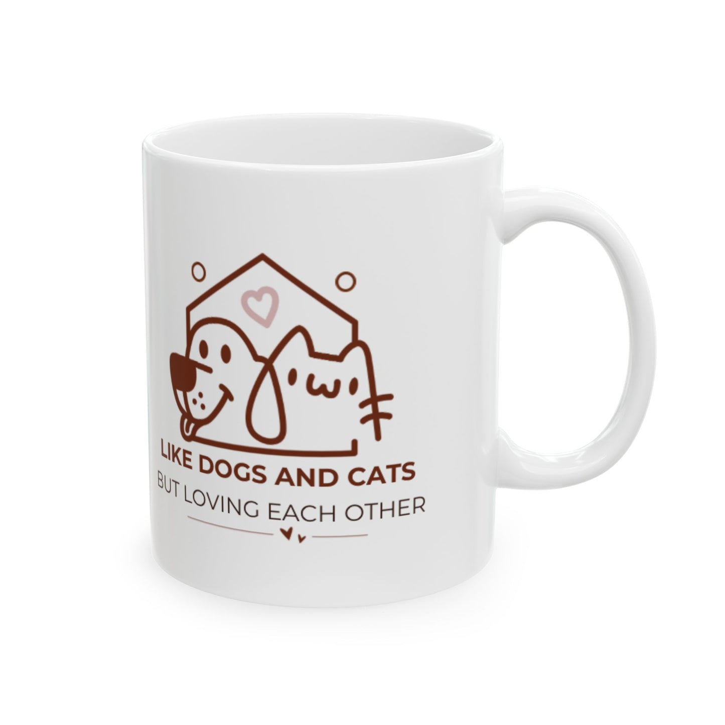 Coffee Mug For dog lovers, couple, coffe lovers