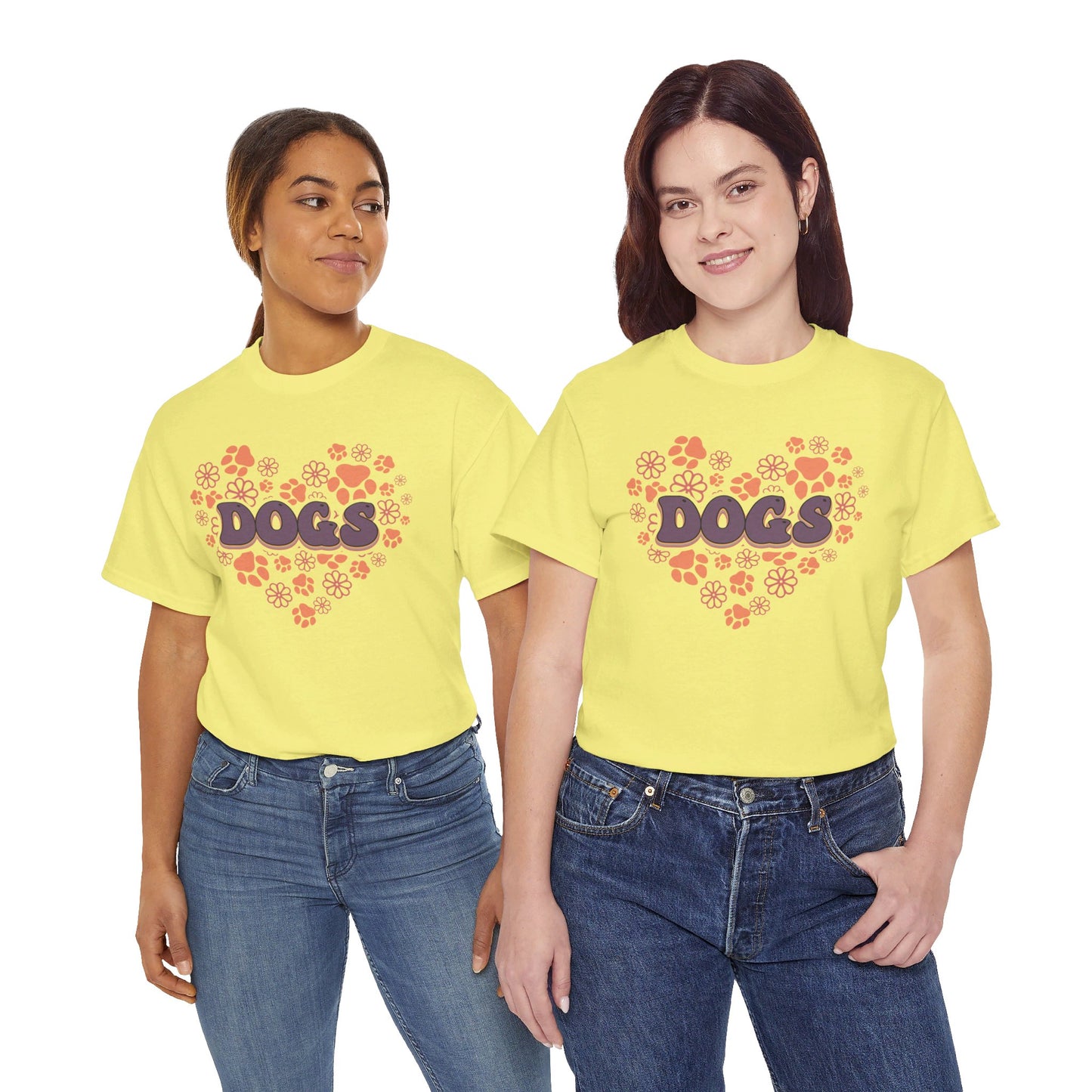 Unisex Heavy Cotton Tee, Dogs