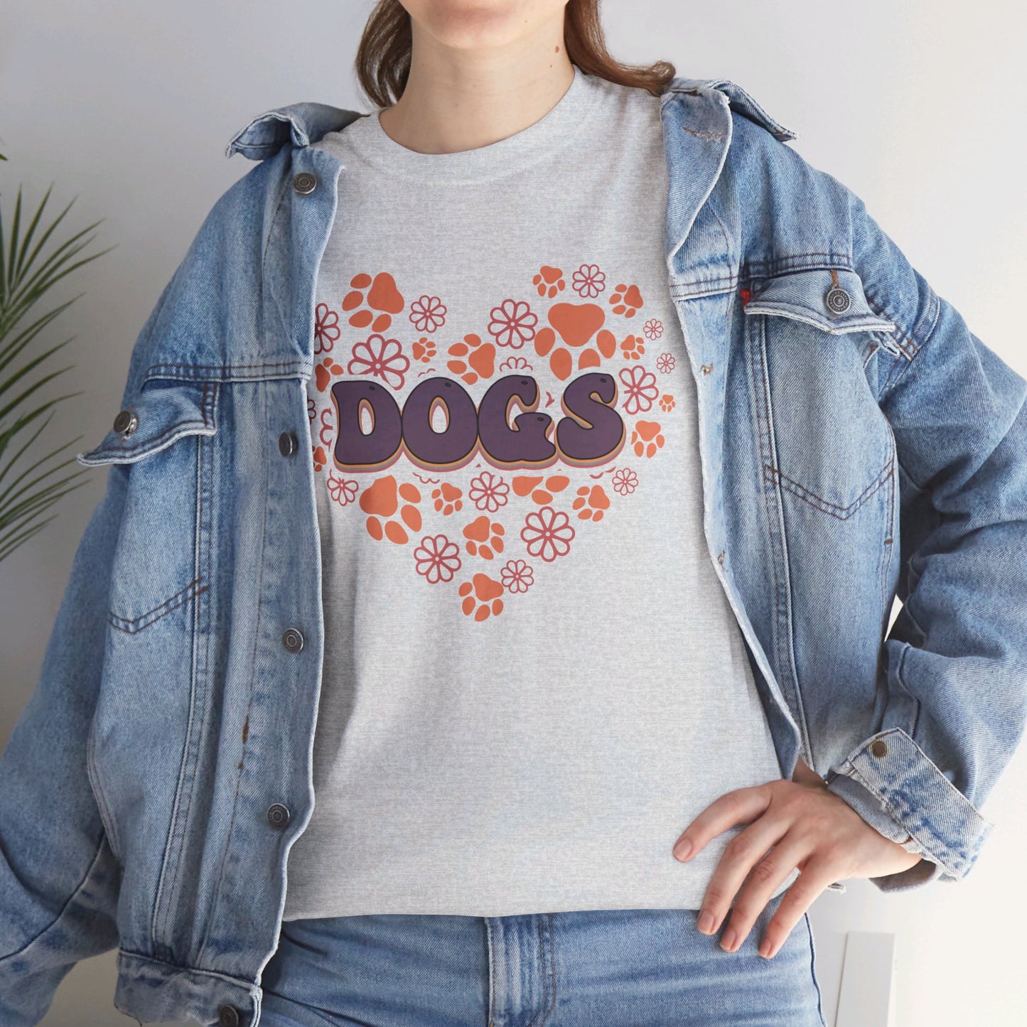 Unisex Heavy Cotton Tee, Dogs