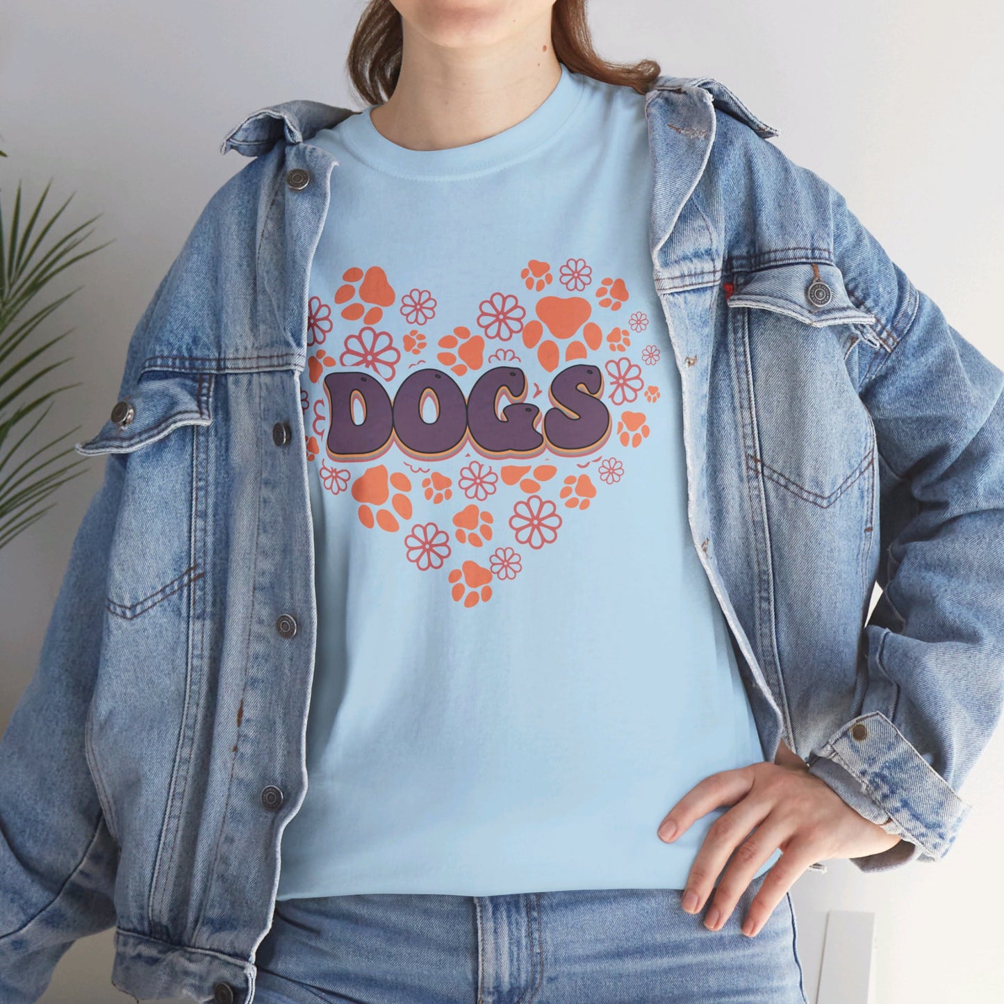 Unisex Heavy Cotton Tee, Dogs