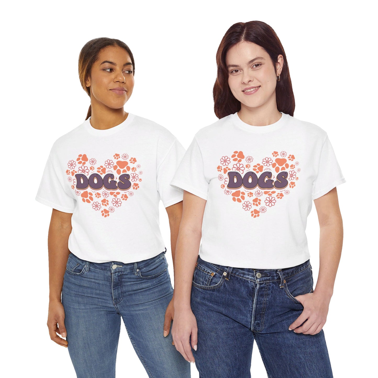 Unisex Heavy Cotton Tee, Dogs