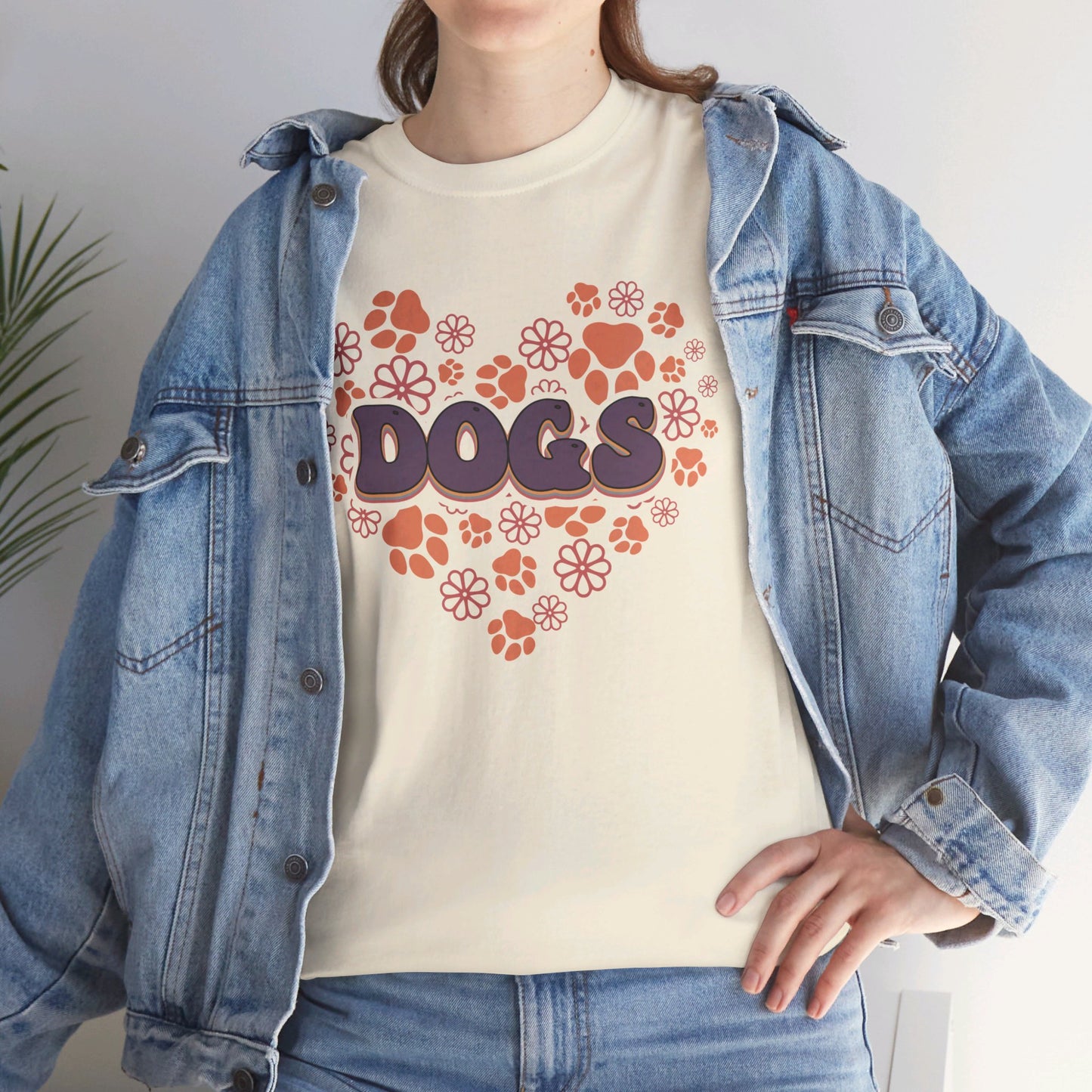 Unisex Heavy Cotton Tee, Dogs